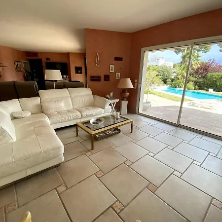 Frgk Claude Juan-les-pins Luxury With Pool & Ultra-fast Wi-fi Villa *