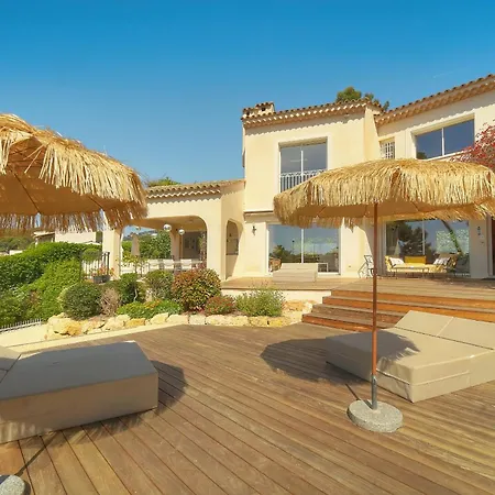 别墅 Frgk Claude Juan-les-pins Luxury With Pool & Ultra-fast Wi-fi *