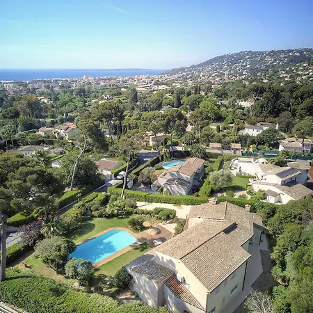 Frgk Claude Juan-les-pins Luxury With Pool & Ultra-fast Wi-fi Villa Antibes
