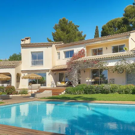 빌라 Frgk Claude Juan-les-pins Luxury With Pool & Ultra-fast Wi-fi
