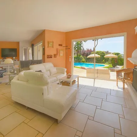 빌라 Frgk Claude Juan-les-pins Luxury With Pool & Ultra-fast Wi-fi 앙티브