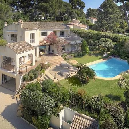 Frgk Claude Juan-les-pins Luxury With Pool & Ultra-fast Wi-fi 빌라 *