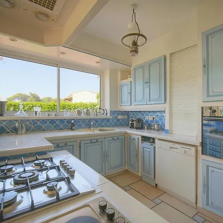 빌라 Frgk Claude Juan-les-pins Luxury With Pool & Ultra-fast Wi-fi 앙티브