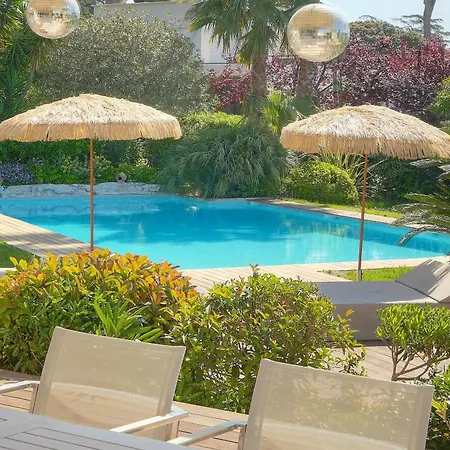 Frgk Claude Juan-les-pins Luxury With Pool & Ultra-fast Wi-fi 빌라 앙티브