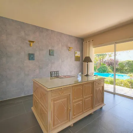 Frgk Claude Juan-les-pins Luxury With Pool & Ultra-fast Wi-fi 빌라 *