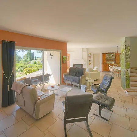 Frgk Claude Juan-les-pins Luxury With Pool & Ultra-fast Wi-fi 别墅 昂蒂布