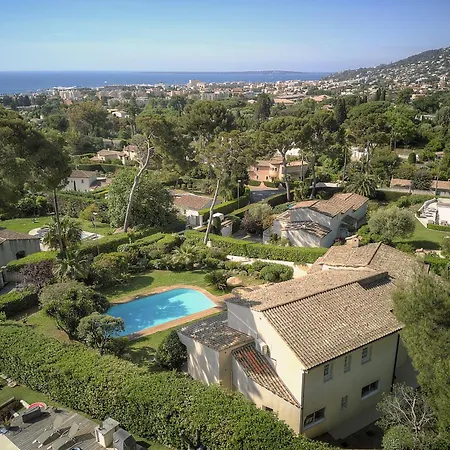 Frgk Claude Juan-les-pins Luxury With Pool & Ultra-fast Wi-fi 빌라